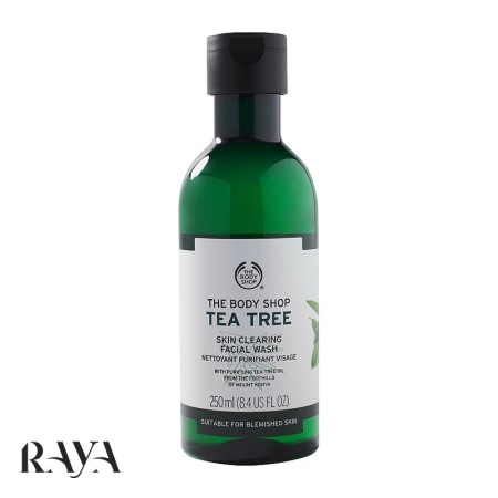 شوینده صورت تی تری بادی شاپ حجم 250 و 60 میل